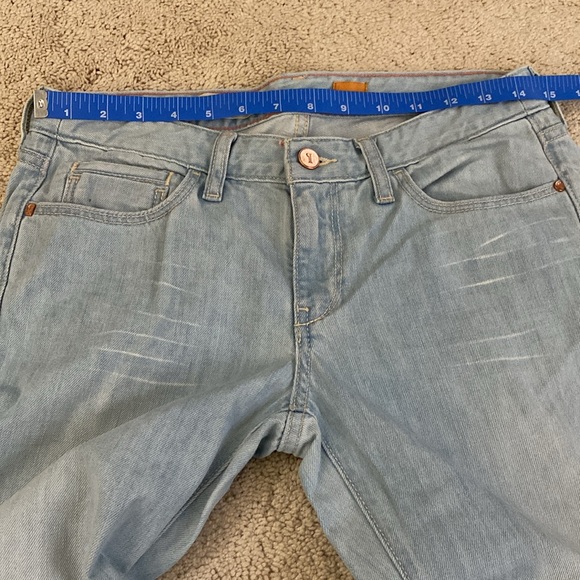 Anthropologie Pilcro and the Letterpress Stet Fit Light Wash Mid Rise Jean Sz 27 - Picture 8 of 12